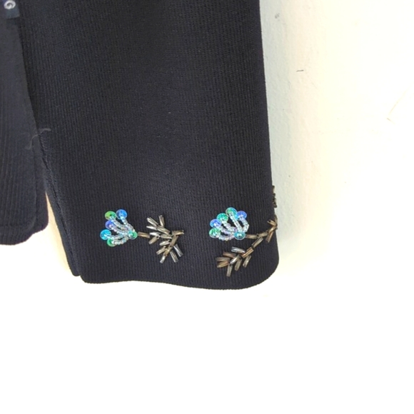 BCBG Maxazria Beaded Sweater Cardigan - Picture 5 of 16